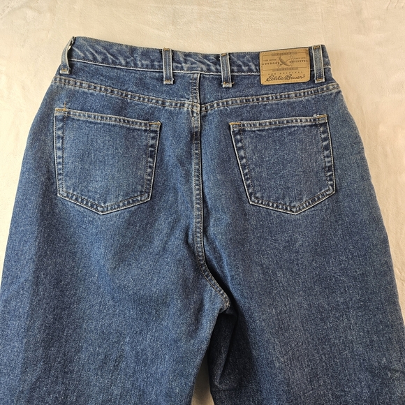 Eddie BauerJeans Women’s 16 Relaxed Fit Denim Jeans retro vintage 100% cotton - Picture 9 of 11